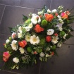 Casket Sprays | Funeral Flowers | Orange Coffin Spray