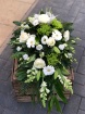 Funeral Flowers | Teardrop Sprays | Modern Tied Sheaf Style Spray