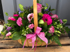 Floral Gift Collection | Same Day Delivery Collection  | Vanilla Blue's Basket Arrangement