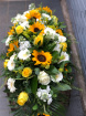 Casket Sprays | Funeral Flowers | Yellow Coffin Spray