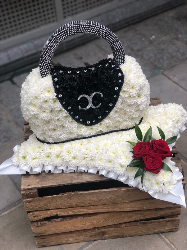 Funeral Flowers | Personal Funeral Tributes | Handbag