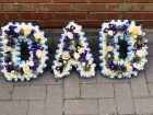 Funeral Flowers | Funeral Letter Tributes | Combination Lettering