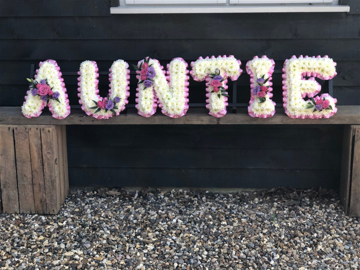 Funeral Flowers | Funeral Letter Tributes | Auntie Tribute