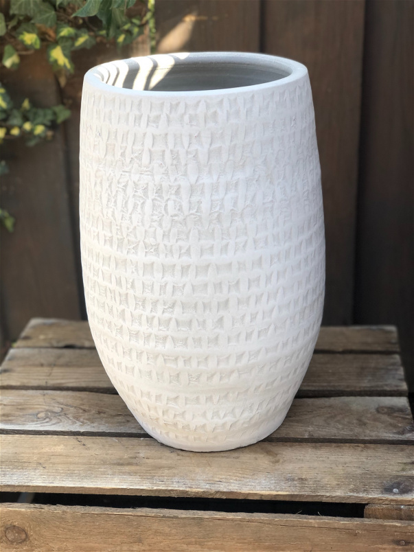 Plants | Same Day Delivery Collection  | Almada Light Stone Vase