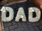 Funeral Flowers | Funeral Letter Tributes | Gypsophila Letters