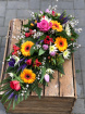 Funeral Flowers | Teardrop Sprays | Vibrant Teardrop Spray
