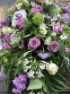 Casket Sprays | Funeral Flowers | Lilac Rustic Casket Spray