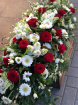 Casket Sprays | Funeral Flowers | Red Woodland Casket Spray