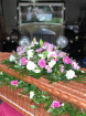 Casket Sprays | Funeral Flowers | Casket Swagging and matching Spray