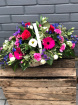 Funeral Baskets | Funeral Flowers | Pink & Purple Cremation Basket