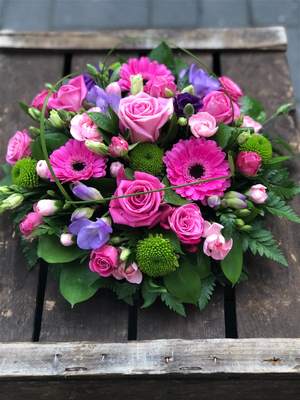 Funeral Flowers | Funeral Posy?s | Petite Rose & Gerbra Posy