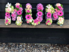 Funeral Flowers | Funeral Letter Tributes | MUM Loose Style letters