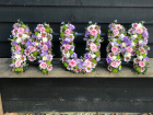 Funeral Flowers | Funeral Letter Tributes | MUM Loose Style letters