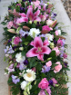 Casket Sprays | Funeral Flowers | Stargazer Lily Coffin Spray