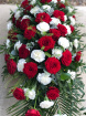 Casket Sprays | Funeral Flowers | Rose & Carnation Coffin Spray