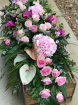 Casket Sprays | Funeral Flowers | Pastel Coffin Spray