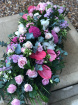 Casket Sprays | Funeral Flowers | Pastel Coffin Spray
