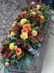Casket Sprays | Funeral Flowers | Autumnal Coffin Spray