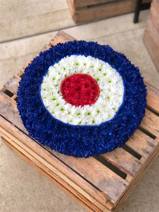 Funeral Flowers | Personal Funeral Tributes | RAF Rondel
