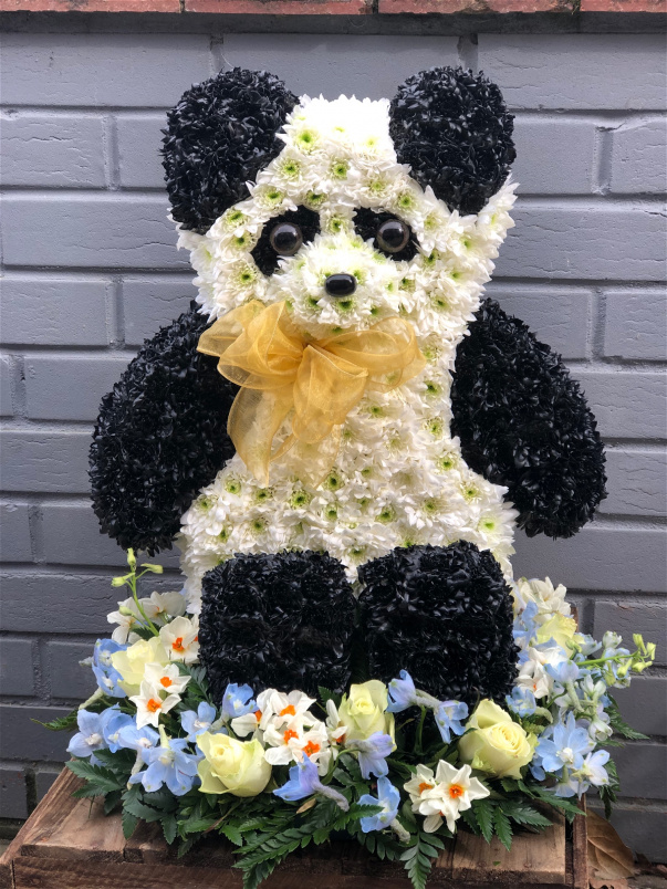 Children?s Funeral Tributes | Funeral Flowers | Personal Funeral Tributes | Panda Bear